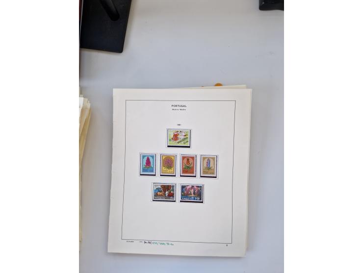 Portugal and Azores/Madeira: 1924/2021, unused and mint never hinged collection including souvenir sheets and booklets on the