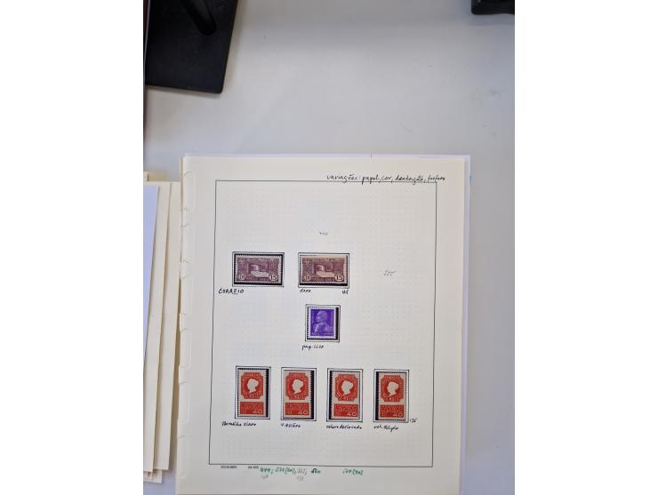Portugal and Azores/Madeira: 1924/2021, unused and mint never hinged collection including souvenir sheets and booklets on the