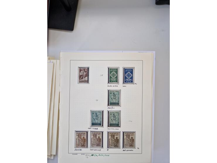 Portugal and Azores/Madeira: 1924/2021, unused and mint never hinged collection including souvenir sheets and booklets on the