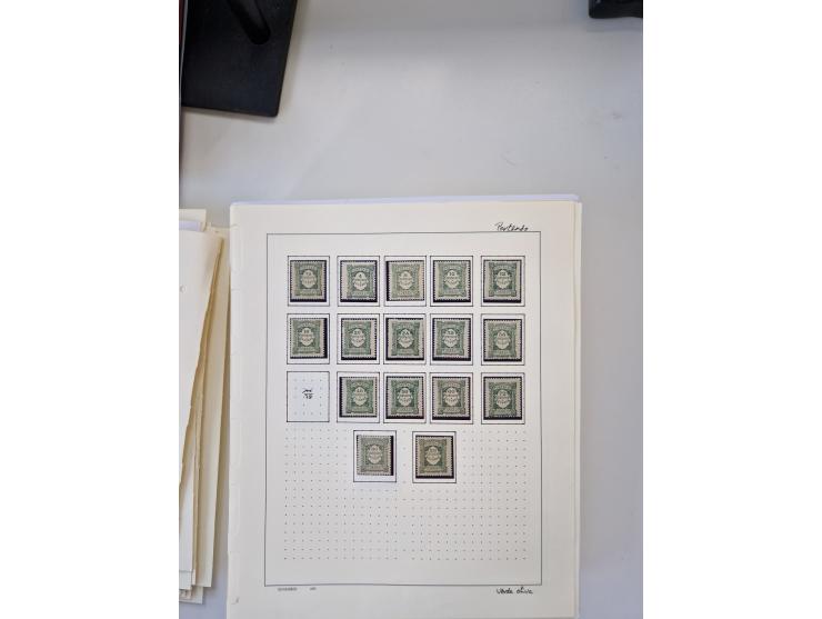 Portugal and Azores/Madeira: 1924/2021, unused and mint never hinged collection including souvenir sheets and booklets on the