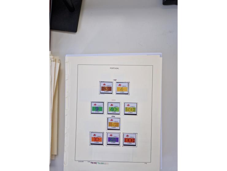 Portugal and Azores/Madeira: 1924/2021, unused and mint never hinged collection including souvenir sheets and booklets on the