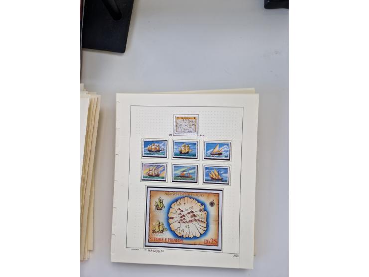 Portugal and Azores/Madeira: 1924/2021, unused and mint never hinged collection including souvenir sheets and booklets on the