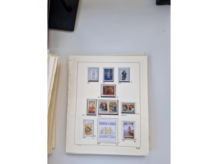 Portugal and Azores/Madeira: 1924/2021, unused and mint never hinged collection including souvenir sheets and booklets on the