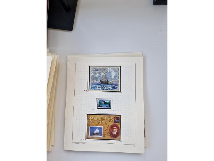 Portugal and Azores/Madeira: 1924/2021, unused and mint never hinged collection including souvenir sheets and booklets on the