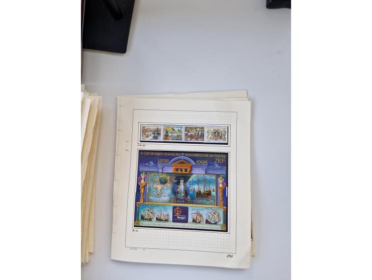 Portugal and Azores/Madeira: 1924/2021, unused and mint never hinged collection including souvenir sheets and booklets on the