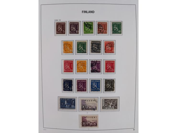 1856/1963, mint never hinged/unused and mostly used collection, including parcel and military stamps, Karelia and Ost Karelia