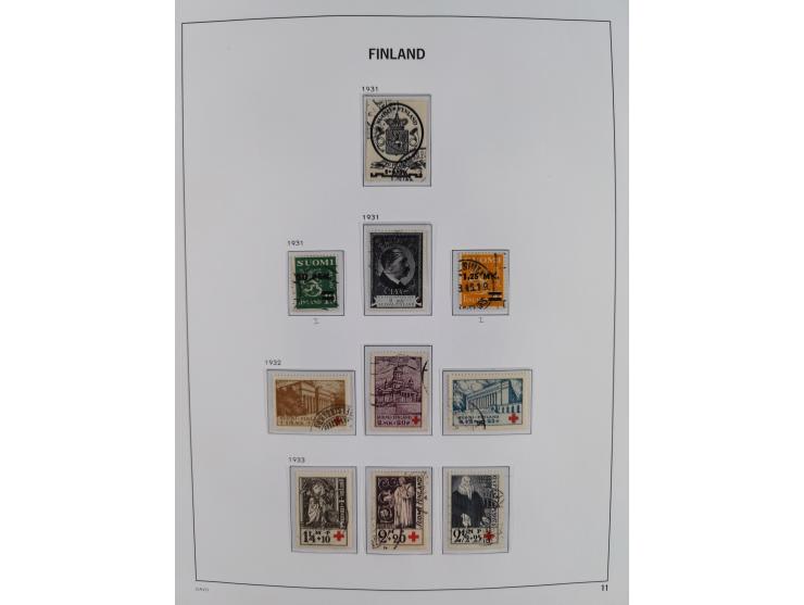 1856/1963, mint never hinged/unused and mostly used collection, including parcel and military stamps, Karelia and Ost Karelia