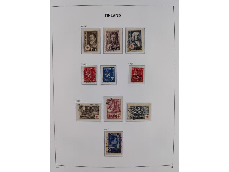 1856/1963, mint never hinged/unused and mostly used collection, including parcel and military stamps, Karelia and Ost Karelia