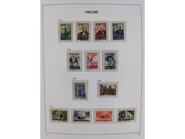 1856/1963, mint never hinged/unused and mostly used collection, including parcel and military stamps, Karelia and Ost Karelia