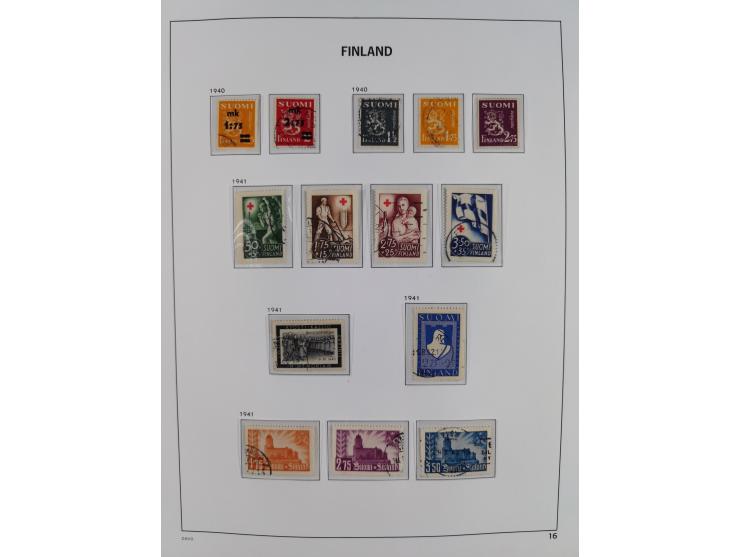 1856/1963, mint never hinged/unused and mostly used collection, including parcel and military stamps, Karelia and Ost Karelia