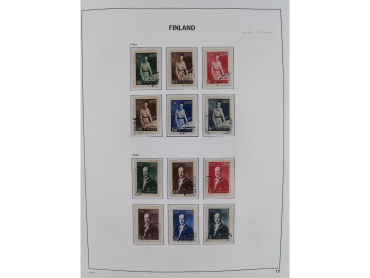 1856/1963, mint never hinged/unused and mostly used collection, including parcel and military stamps, Karelia and Ost Karelia