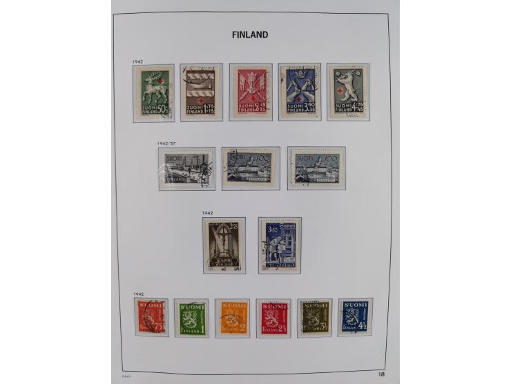 1856/1963, mint never hinged/unused and mostly used collection, including parcel and military stamps, Karelia and Ost Karelia