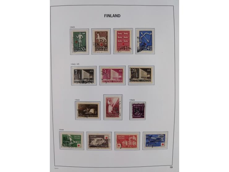 1856/1963, mint never hinged/unused and mostly used collection, including parcel and military stamps, Karelia and Ost Karelia