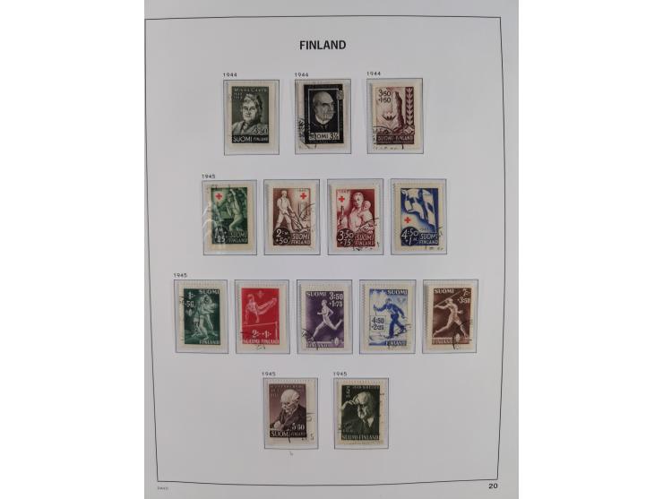1856/1963, mint never hinged/unused and mostly used collection, including parcel and military stamps, Karelia and Ost Karelia