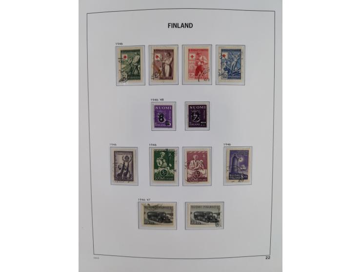 1856/1963, mint never hinged/unused and mostly used collection, including parcel and military stamps, Karelia and Ost Karelia