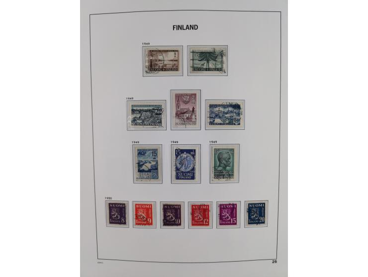 1856/1963, mint never hinged/unused and mostly used collection, including parcel and military stamps, Karelia and Ost Karelia