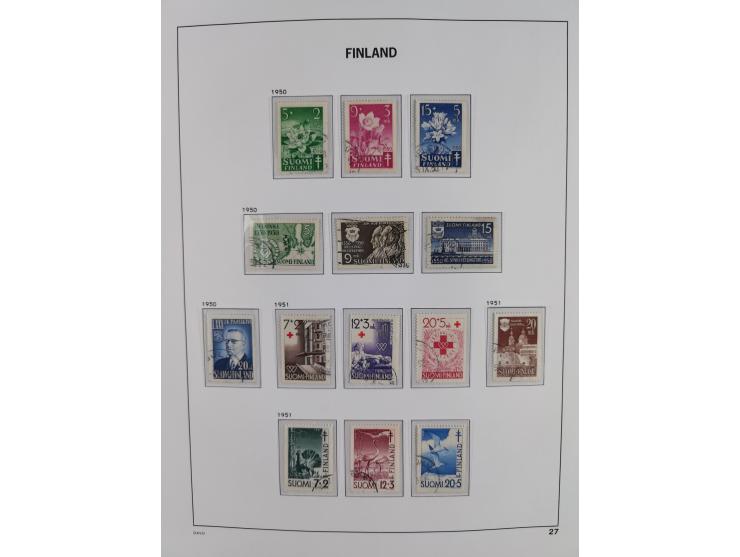 1856/1963, mint never hinged/unused and mostly used collection, including parcel and military stamps, Karelia and Ost Karelia