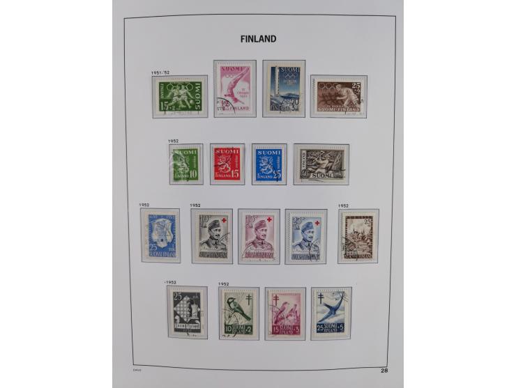 1856/1963, mint never hinged/unused and mostly used collection, including parcel and military stamps, Karelia and Ost Karelia