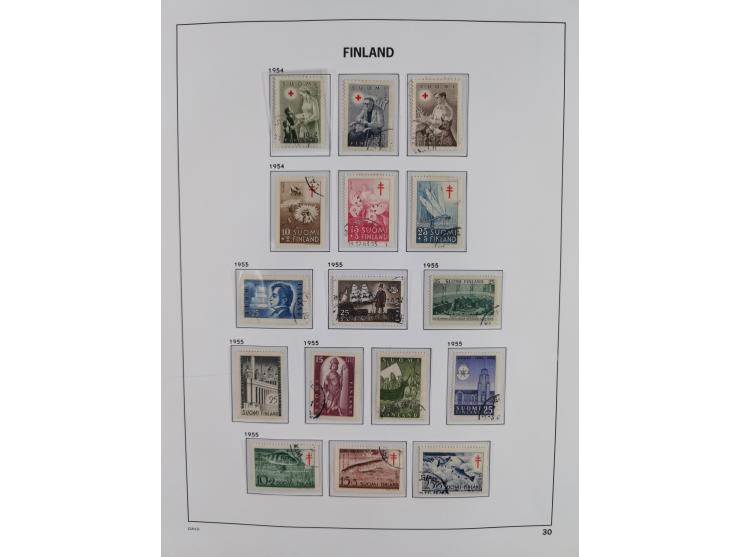 1856/1963, mint never hinged/unused and mostly used collection, including parcel and military stamps, Karelia and Ost Karelia