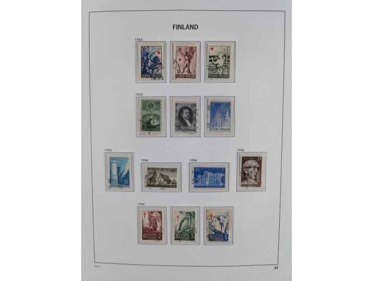 1856/1963, mint never hinged/unused and mostly used collection, including parcel and military stamps, Karelia and Ost Karelia