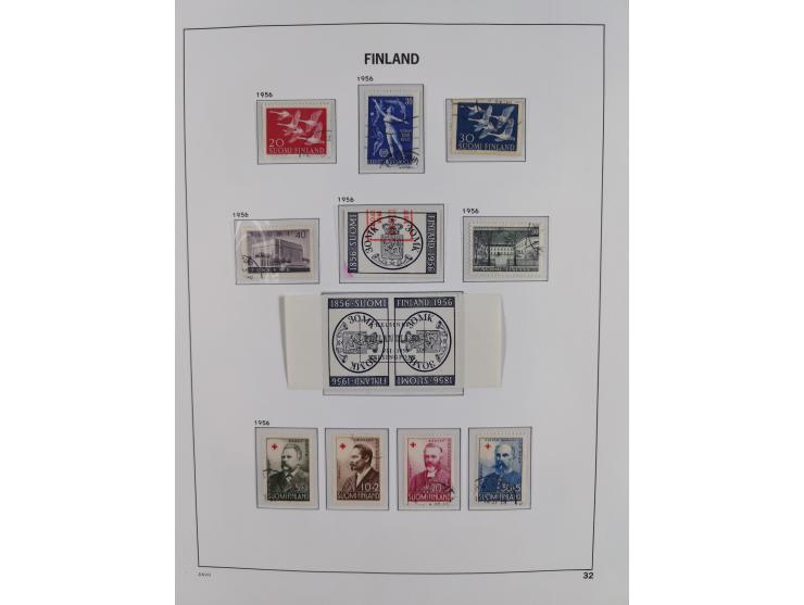 1856/1963, mint never hinged/unused and mostly used collection, including parcel and military stamps, Karelia and Ost Karelia