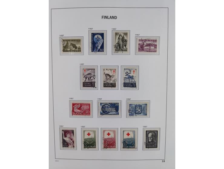 1856/1963, mint never hinged/unused and mostly used collection, including parcel and military stamps, Karelia and Ost Karelia