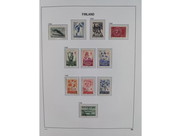 1856/1963, mint never hinged/unused and mostly used collection, including parcel and military stamps, Karelia and Ost Karelia