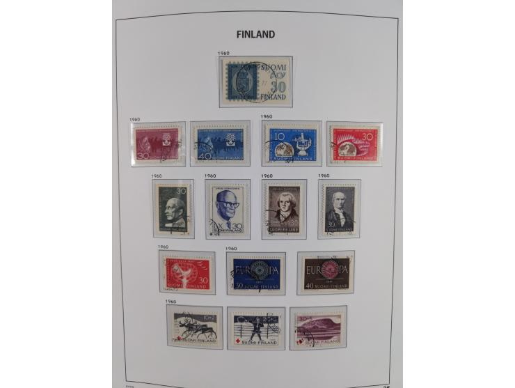 1856/1963, mint never hinged/unused and mostly used collection, including parcel and military stamps, Karelia and Ost Karelia