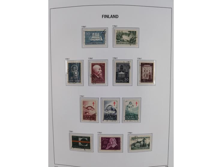 1856/1963, mint never hinged/unused and mostly used collection, including parcel and military stamps, Karelia and Ost Karelia