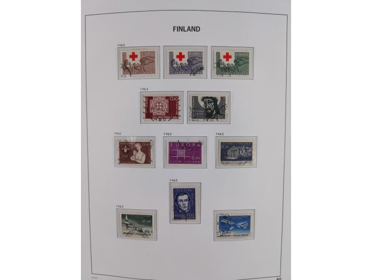 1856/1963, mint never hinged/unused and mostly used collection, including parcel and military stamps, Karelia and Ost Karelia