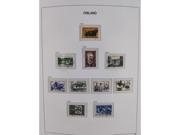 1856/1963, mint never hinged/unused and mostly used collection, including parcel and military stamps, Karelia and Ost Karelia