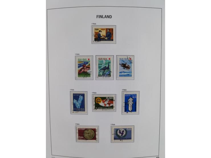 1856/1963, mint never hinged/unused and mostly used collection, including parcel and military stamps, Karelia and Ost Karelia