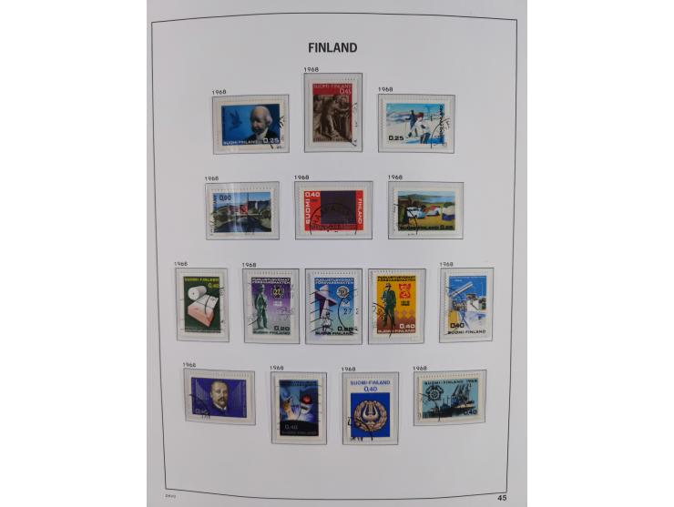 1856/1963, mint never hinged/unused and mostly used collection, including parcel and military stamps, Karelia and Ost Karelia