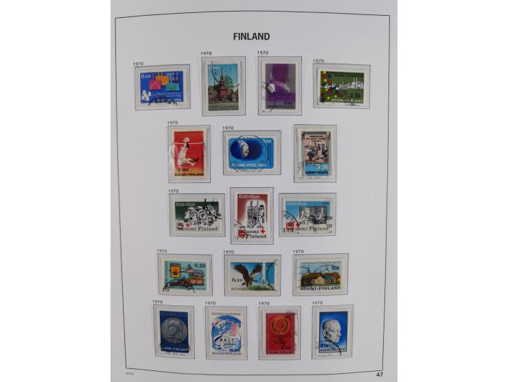 1856/1963, mint never hinged/unused and mostly used collection, including parcel and military stamps, Karelia and Ost Karelia