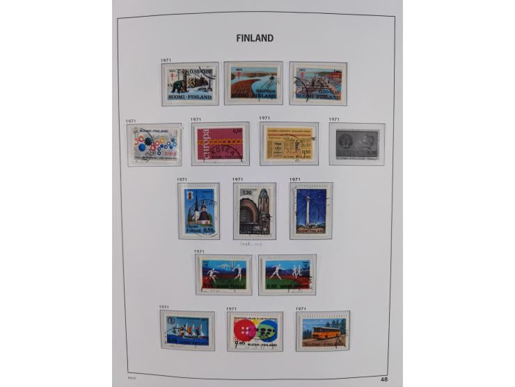 1856/1963, mint never hinged/unused and mostly used collection, including parcel and military stamps, Karelia and Ost Karelia