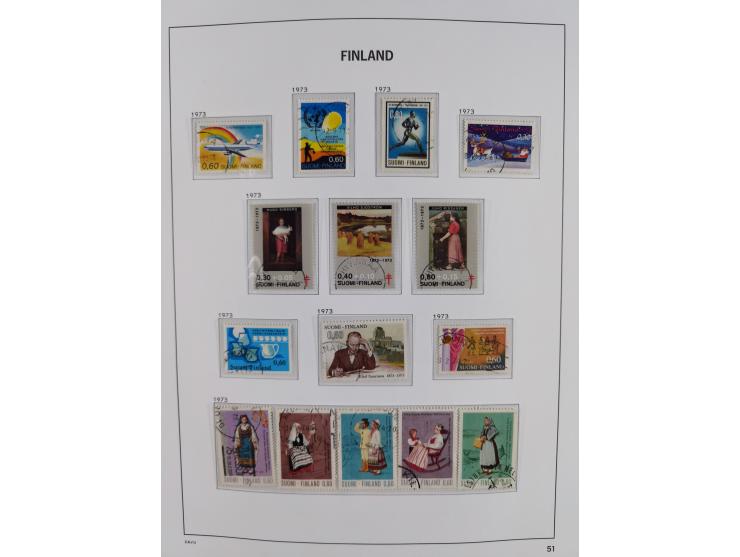 1856/1963, mint never hinged/unused and mostly used collection, including parcel and military stamps, Karelia and Ost Karelia