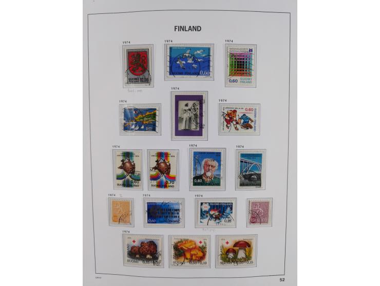 1856/1963, mint never hinged/unused and mostly used collection, including parcel and military stamps, Karelia and Ost Karelia