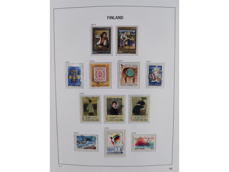 1856/1963, mint never hinged/unused and mostly used collection, including parcel and military stamps, Karelia and Ost Karelia