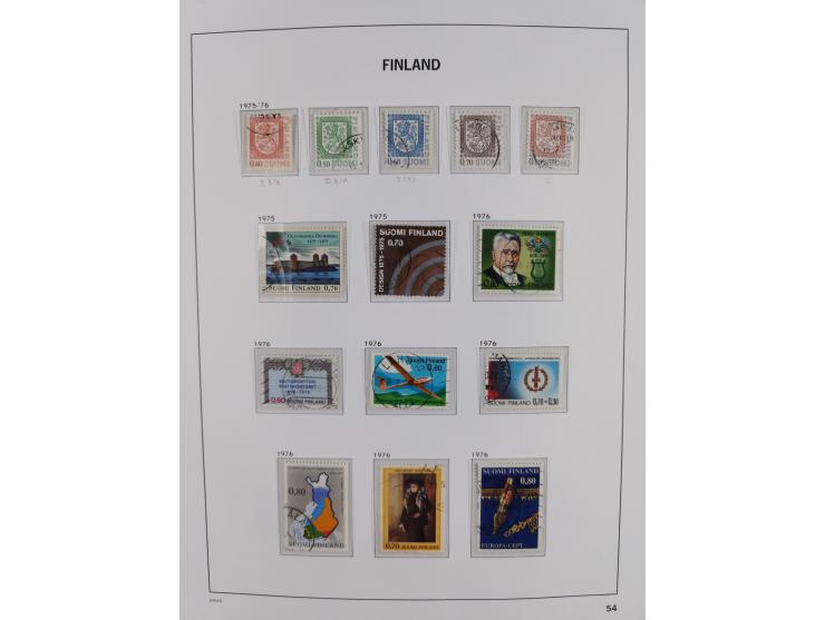 1856/1963, mint never hinged/unused and mostly used collection, including parcel and military stamps, Karelia and Ost Karelia