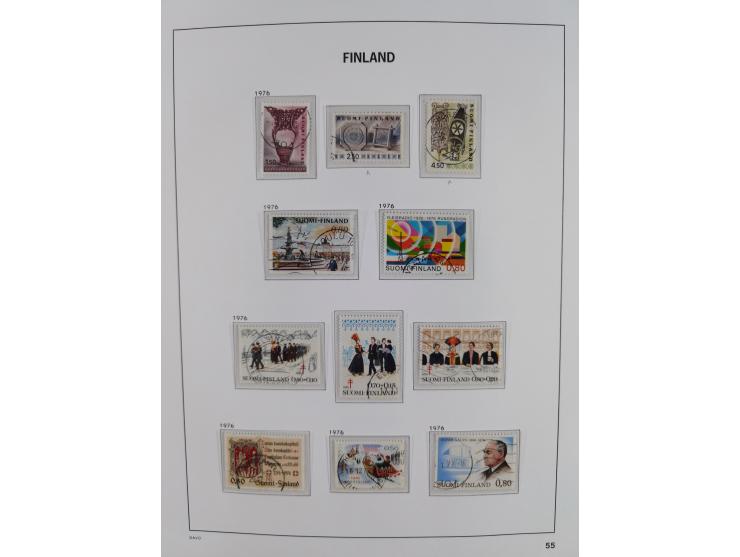 1856/1963, mint never hinged/unused and mostly used collection, including parcel and military stamps, Karelia and Ost Karelia