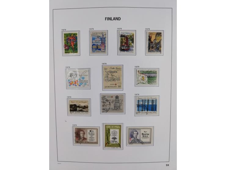 1856/1963, mint never hinged/unused and mostly used collection, including parcel and military stamps, Karelia and Ost Karelia