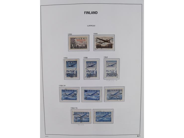 1856/1963, mint never hinged/unused and mostly used collection, including parcel and military stamps, Karelia and Ost Karelia