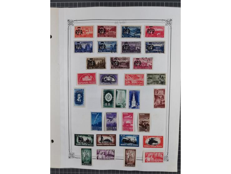 1865/1982 (ca.), unused and used collection, including officials and postage dues, some better sets and values throughout lik