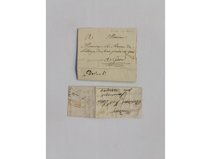 1642/1841 (ca.), group of 32 entire letters with some interesting usages, mostly very fine