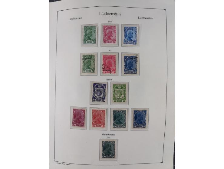 1912/2015, anfangs meist ungebrauchte/gestempelte, ab ca. 1964 postfrische, in den Hauptnummern komplette Sammlung inkl. Dien