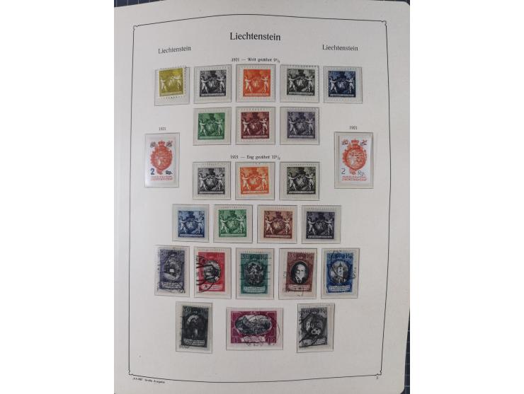 1912/2015, anfangs meist ungebrauchte/gestempelte, ab ca. 1964 postfrische, in den Hauptnummern komplette Sammlung inkl. Dien