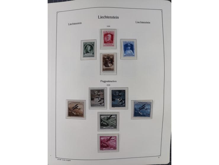 1912/2015, anfangs meist ungebrauchte/gestempelte, ab ca. 1964 postfrische, in den Hauptnummern komplette Sammlung inkl. Dien