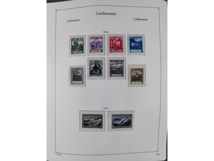 1912/2015, anfangs meist ungebrauchte/gestempelte, ab ca. 1964 postfrische, in den Hauptnummern komplette Sammlung inkl. Dien