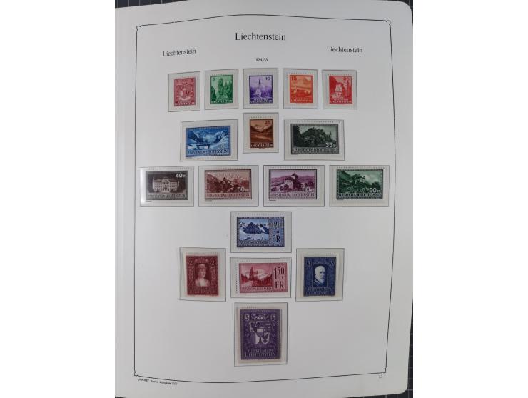 1912/2015, anfangs meist ungebrauchte/gestempelte, ab ca. 1964 postfrische, in den Hauptnummern komplette Sammlung inkl. Dien