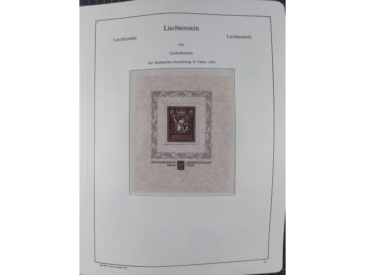 1912/2015, anfangs meist ungebrauchte/gestempelte, ab ca. 1964 postfrische, in den Hauptnummern komplette Sammlung inkl. Dien